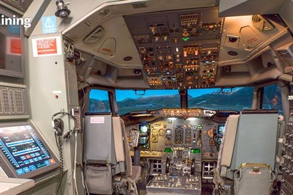 Pilotuok realaus skrydžio AIRBUS A320 simuliatorių