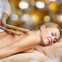 Modeliuojamasis bambukų masažas + galvos masažas