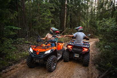 Lėk su keturračiu Vilniaus apylinkėse