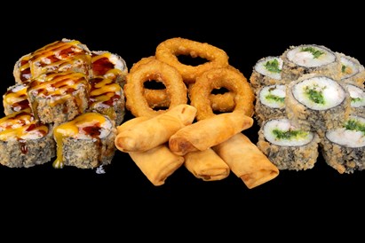 SUSHI LOVERS šventinis užkandžių rinkinys