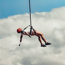 Tandeminis šuolis nuo Slokos bokšto + video