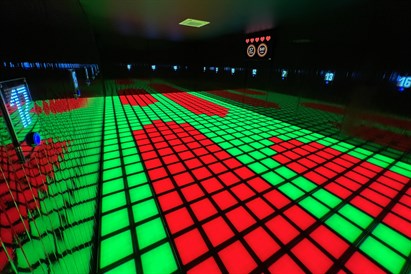 Interaktyvus žaidimas „Lava Floor“ d. d.