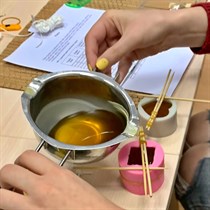 Nuotolinė individuali žvakių gamybos pamoka