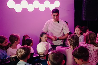 Vaiko gimtadienio šventė DJ studijoje