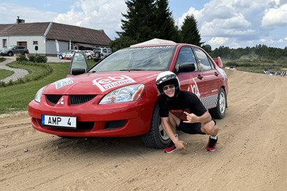 Vairavimo pramoga „Rally Classic“ dviem