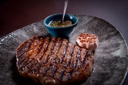 Kepsnių vakarienė THE TOWN STEAKHOUSE dviem