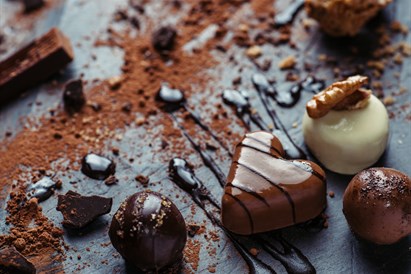 Šokolado gamybos pamokėlė dviem