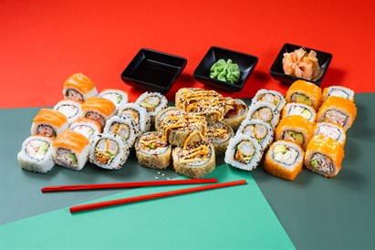 Šventinis „Sushi Lovers“ sušių rinkinys