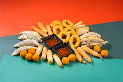 SUSHI LOVERS šventinis užkandžių rinkinys