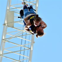 Tandeminis šuolis su virve Alytuje