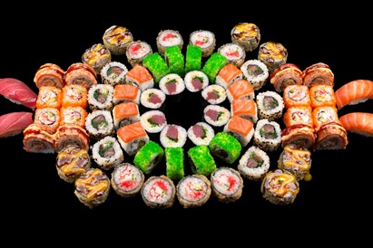 Šventinis „Sushi Lovers“ sušių rinkinys