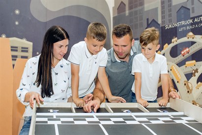 Edukacinės pramogos „CurioCity“ šeimai