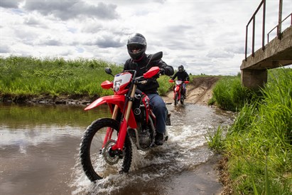 Pažink Vilniaus apylinkes enduro motociklu