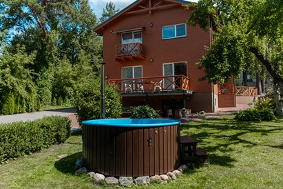 Poilsis viloje „Green Gile“ dviem + kubilas