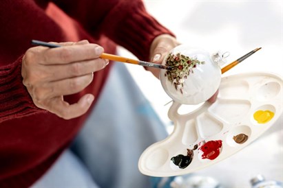 Kalėdų eglutės žaisliuko kūrybinės dirbtuvės