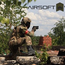 Šratasvydžio žaidimas „Airsoft War“ renginyje