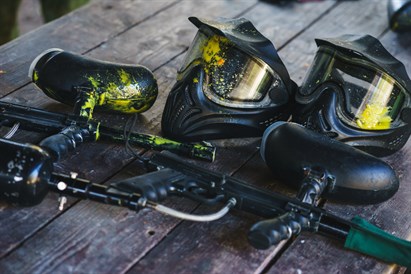 Azartiškas dažasvydžio žaidimas Klaipėdoje