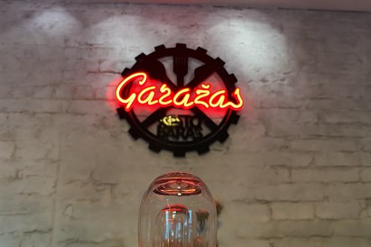 39 Eur vertės restobaro „Garažas“ dovanų čekis