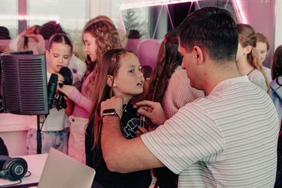 Vaiko gimtadienio šventė DJ studijoje