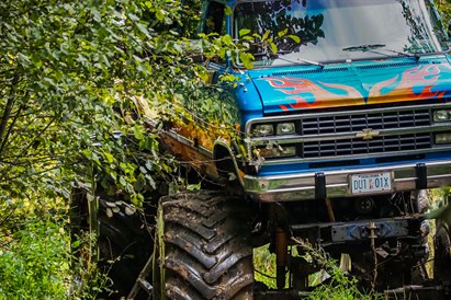 Pasivažinėjimas išskirtiniu MONSTER BUS