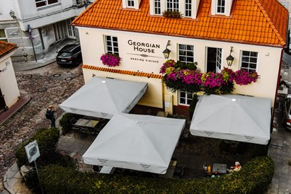 Išskirtinė vakarienė restorane „Georgian House“