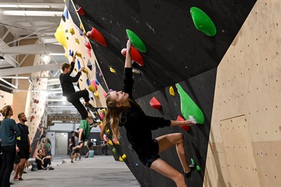 Pramogos laipiojimo uolomis centre BONOBO