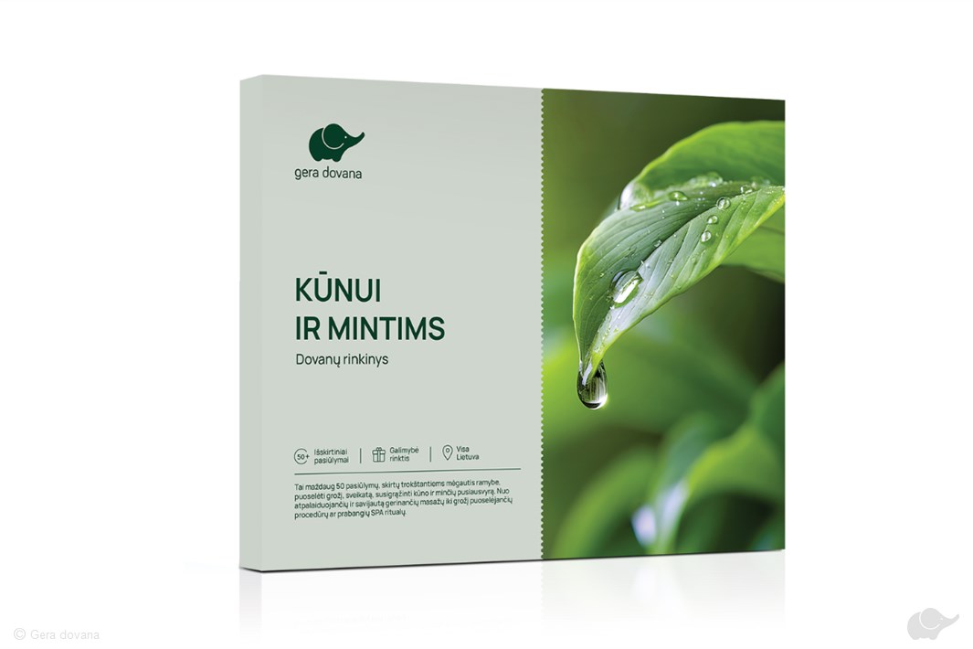 Dovanų rinkinys KŪNUI IR MINTIMS