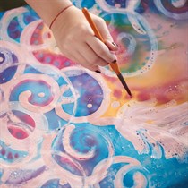 Tapyba akvarele dviems