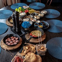 Pusryčiai restorane „Bleu de Frenkel“ dviem