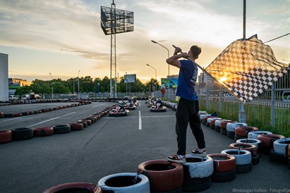 Pasivažinėjimas kartingais „Top Kart“