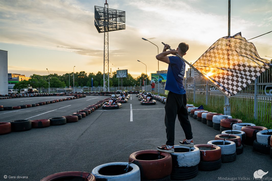 Pasivažinėjimas kartingais „Top Kart“