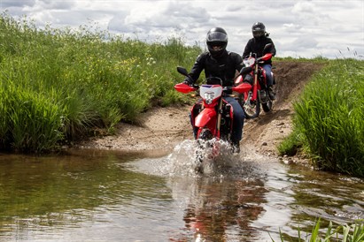 Keliauk enduro motociklu aplink Vilnių