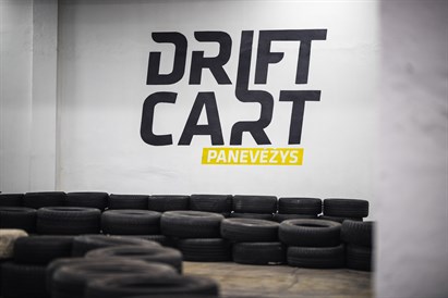Šonaslydis kartingu su „Drift Cart“