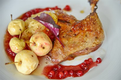 Skonių harmonija Paliesiaus dvaro restorane