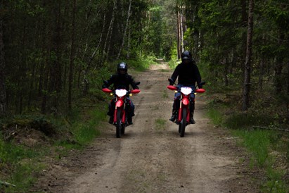 Keliauk enduro motociklu aplink Vilnių