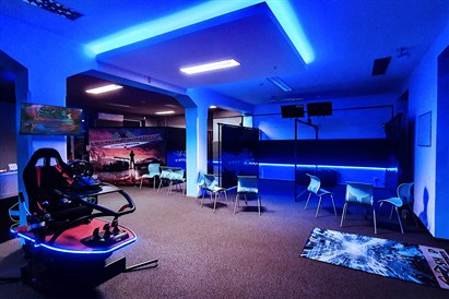 Virtualios realybės pramogos su „V-R Shop“