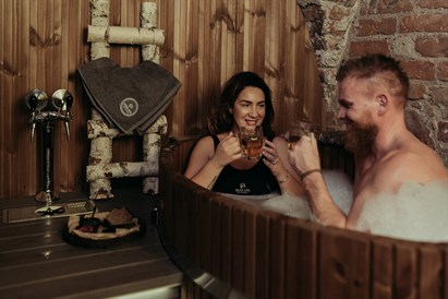 Nakvynė apartamentuose su BEER SPA patirtimi
