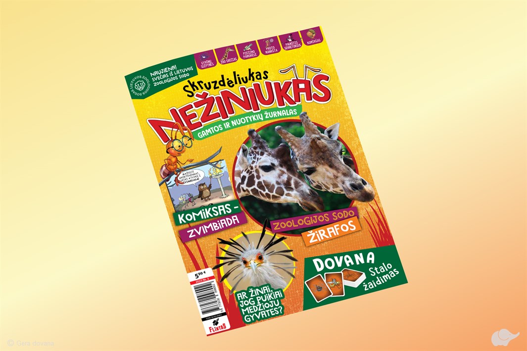 Žurnalo „Skruzdėliukas Nežiniukas“ prenumerata