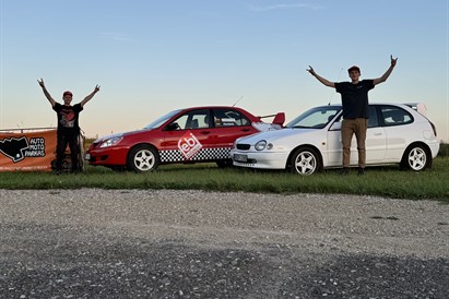 Vairavimo pramoga „Rally Classic“ dviem