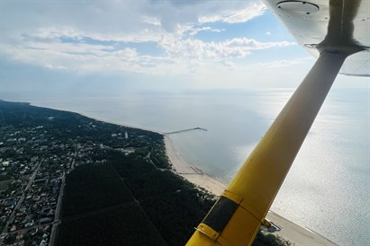 Pažintinis mokomasis skrydis į Nidą