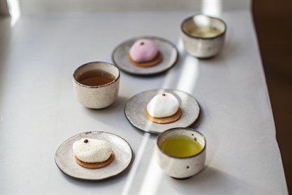 Japoniškos arbatos ir deserto degustacija