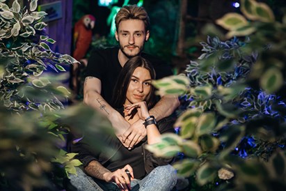 Interaktyvi mini golfo pramoga dviem