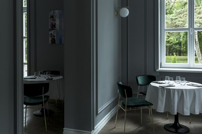 Ištaigingi patiekalai restorane „Vila Komoda“