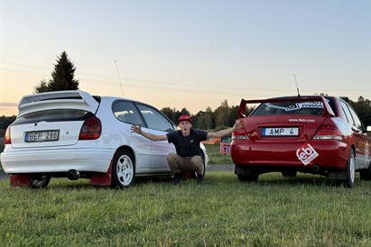 Vairavimo pramoga „Rally Classic“ dviem