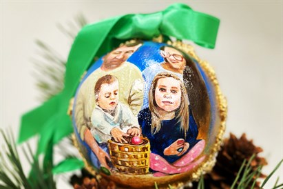 Kalėdų eglutės žaisliuko kūrybinės dirbtuvės