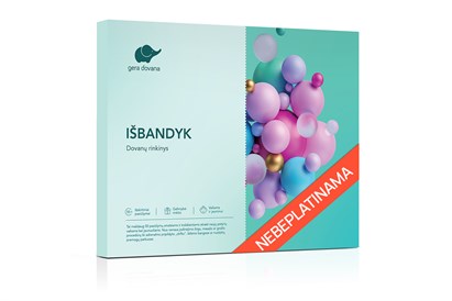 Dovanų rinkinys IŠBANDYK