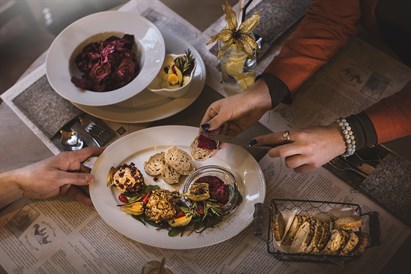 Jauki vakarienė restorane „Višta puode“