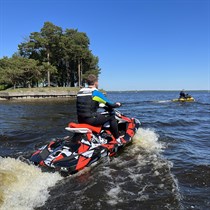 Lėkite vandens motociklu „Seadoo Spark“