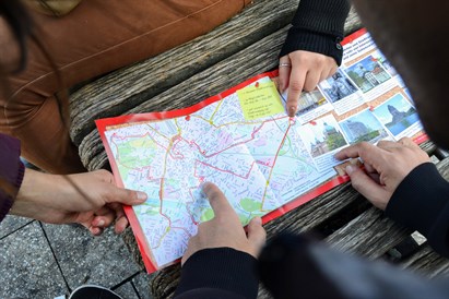 Orientacinis žaidimas „Praeities pėdsakais“