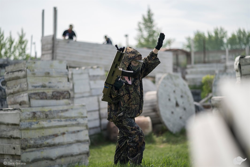 Vaiko gimtadienis su šratasvydžiu AIRSOFT WAR